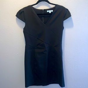 She + Sky Classic Black V-Neck Dress Cocktail Party Wedding Women’s Sz Large